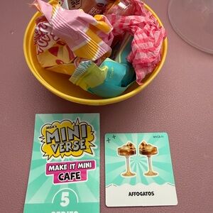 MGA Mini Verse Make It Mini Cafe Playset - Yellow